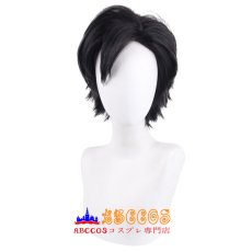 画像1: ハイキュー!! くろお てつろう wig コスプレウィッグ abccos製 「受注生産」 (1)