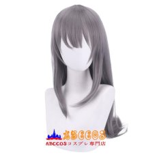画像1: 青春ブタ野郎はバニーガール先輩の夢を見ない 桜島麻衣さくらじま まい） wig コスプレウィッグ abccos製 「受注生産」 (1)