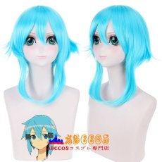 画像5: ソードアート・オンライン 朝田 詩乃（あさだしの）wig コスプレウィッグ abccos製 「受注生産」 (5)