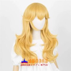 画像2: スーパーマリオブラザーズ ピーチ姫 wig コスプレウィッグ abccos製 「受注生産」 (2)