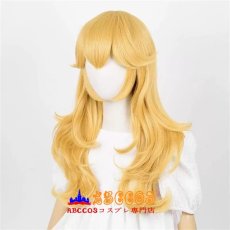 画像3: スーパーマリオブラザーズ ピーチ姫 wig コスプレウィッグ abccos製 「受注生産」 (3)