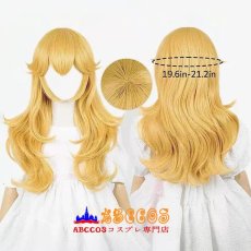 画像5: スーパーマリオブラザーズ ピーチ姫 wig コスプレウィッグ abccos製 「受注生産」 (5)