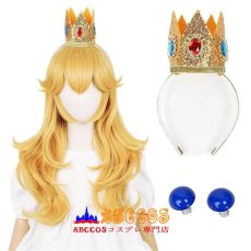 画像6: スーパーマリオブラザーズ ピーチ姫 wig コスプレウィッグ abccos製 「受注生産」 (6)