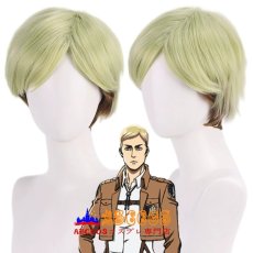 画像5: 進撃の巨人 エルヴィン・スミス wig コスプレウィッグ abccos製 「受注生産」 (5)