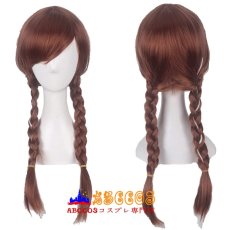 画像3: Frozen アナと雪の女王 アナ Anna wig コスプレウィッグ abccos製 「受注生産」 (3)
