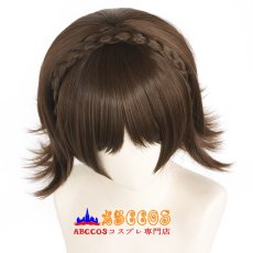 画像4: ペルソナ5 Persona 5 新島 真（にいじま まこと）wig コスプレウィッグ abccos製 「受注生産」 (4)