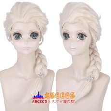 画像5: アナと雪の女王 FROZEN エルサ Elsa wig コスプレウィッグ abccos製 「受注生産」 (5)