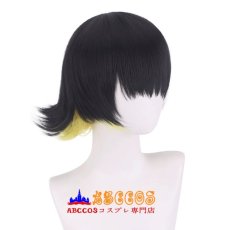 画像2: ブルーロック BLUE LOCK 蜂楽 廻（ばちら めぐる）wig コスプレウィッグ abccos製 「受注生産」 (2)