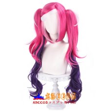 画像4: ハズビン・ホテル（Hazbin Hotel）ヴェルヴェット（Velvette）コスプレウィッグ abccos製 「受注生産」 (4)