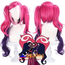 画像5: ハズビン・ホテル（Hazbin Hotel）ヴェルヴェット（Velvette）コスプレウィッグ abccos製 「受注生産」 (5)