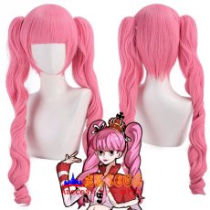 画像6: ONE PIECE（ワンピース） ペローナ Perona コスプレウィッグ abccos製 「受注生産」 (6)