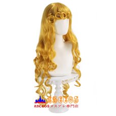 画像2: ディズニー スリーピングビューティー 眠れる森の美女 Aurora オーロラ姫 コスプレウィッグ abccos製 「受注生産」 (2)