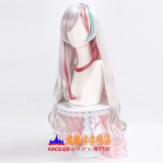 画像1: にじさんじプロジェクト NIJISANJI 石神のぞみ（いしがみのぞみ）コスプレウィッグ abccos製 「受注生産」 (1)
