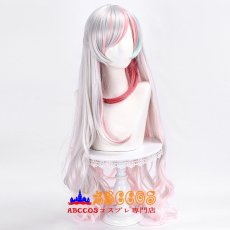 画像2: にじさんじプロジェクト NIJISANJI 石神のぞみ（いしがみのぞみ）コスプレウィッグ abccos製 「受注生産」 (2)