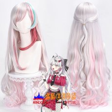 画像5: にじさんじプロジェクト NIJISANJI 石神のぞみ（いしがみのぞみ）コスプレウィッグ abccos製 「受注生産」 (5)