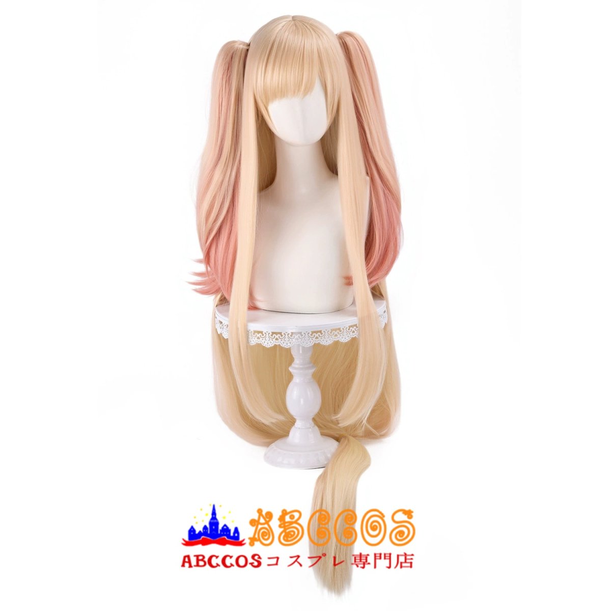 画像1: 超かぐや姫！Cosmic Princess Kaguya! かぐや (Kaguya)コスプレウィッグ abccos製 「受注生産」 (1)