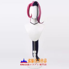 画像1: ハズビン・ホテル（Hazbin Hotel）ヴェルヴェット（Velvette）コスプレウィッグ abccos製 「受注生産」 (1)