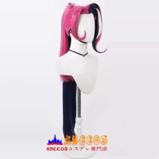 画像2: ハズビン・ホテル（Hazbin Hotel）ヴェルヴェット（Velvette）コスプレウィッグ abccos製 「受注生産」 (2)