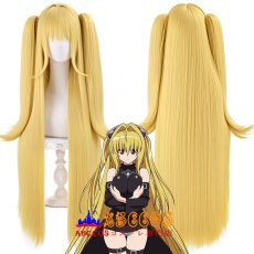 画像5: To LOVEる -とらぶる- 金色の闇（こんじきのやみ）/ ヤミ コスプレウィッグ abccos製 「受注生産」 (5)
