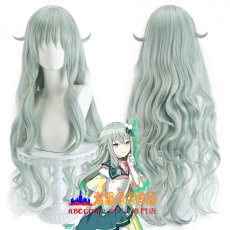 画像5: プロジェクトセカイ カラフルステージ！ feat. 初音ミク 草薙寧々（くさなぎ ねね）コスプレウィッグ abccos製 「受注生産」 (5)