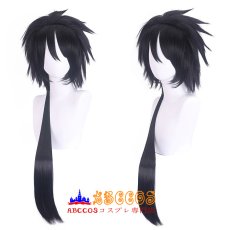 画像4: NARUTO -ナルト- うちはイズナ Uchiha Izuna wig コスプレウィッグ abccos製 「受注生産」 (4)
