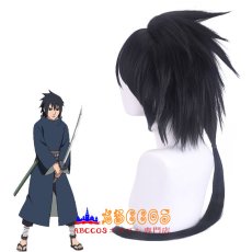 画像5: NARUTO -ナルト- うちはイズナ Uchiha Izuna wig コスプレウィッグ abccos製 「受注生産」 (5)