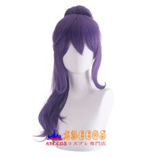 画像1: プロジェクトセカイ カラフルステージ！ feat.初音ミク 朝比奈 まふゆ wig コスプレウィッグ abccos製 「受注生産」 (1)