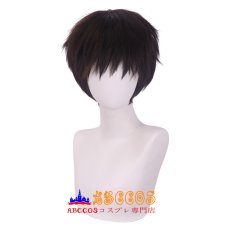 画像1: 新世紀エヴァンゲリオン 碇シンジ Ikari Shinji wig コスプレウィッグ abccos製 「受注生産」 (1)