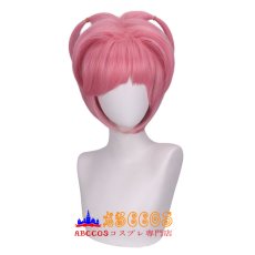 画像1: Doki Doki Literature Club ドキドキ文芸部プラス！ Natsuki なつき wig コスプレウィッグ abccos製 「受注生産」 (1)