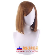 画像2: 呪術廻戦 釘崎野薔薇 wig コスプレウィッグ abccos製 「受注生産」 (2)