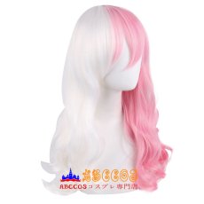 画像2: スーパーダンガンロンパ2 さよなら絶望学園 Monomi モノミ/ウサミ wig コスプレウィッグ abccos製 「受注生産」 (2)