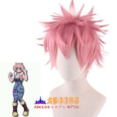 画像6: 僕のヒーローアカデミア あしど みな wig コスプレウィッグ abccos製 「受注生産」 (6)