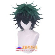 画像1: 僕のヒーローアカデミア みどりや　いず wig コスプレウィッグ abccos製 「受注生産」 (1)