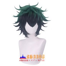 画像2: 僕のヒーローアカデミア みどりや　いず wig コスプレウィッグ abccos製 「受注生産」 (2)