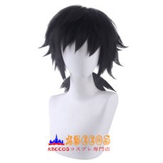 画像1: 鬼滅の刃 冨岡 義勇 とみおか ぎゆう wig コスプレウィッグ abccos製 「受注生産」 (1)