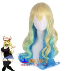 画像4: 小林さんちのメイドラゴン ルコア/ケツァルコアトル wig コスプレウィッグ abccos製 「受注生産」 (4)