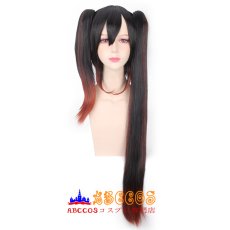 画像1: デート·ア·ライブ 時崎 狂三（ときさき くるみ） wig コスプレウィッグ abccos製 「受注生産」 (1)