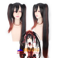 画像5: デート·ア·ライブ 時崎 狂三（ときさき くるみ） wig コスプレウィッグ abccos製 「受注生産」 (5)