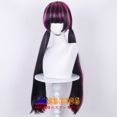 画像2: モンスター・ハイ（Monster High）ドラキュローラ(Draculaura) コスプレウィッグ abccos製 「受注生産」 (2)
