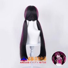画像6: モンスター・ハイ（Monster High）ドラキュローラ(Draculaura) コスプレウィッグ abccos製 「受注生産」 (6)