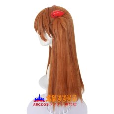 画像3: 新世紀エヴァンゲリオン EVA 惣流・アスカ・ラングレー wig コスプレウィッグ abccos製 「受注生産」 (3)