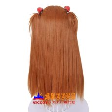 画像4: 新世紀エヴァンゲリオン EVA 惣流・アスカ・ラングレー wig コスプレウィッグ abccos製 「受注生産」 (4)