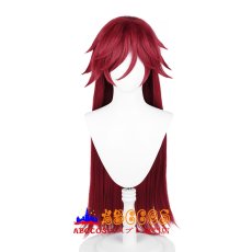 画像1: 黒執事 Black Butler グレル·サトクリフ wig コスプレウィッグ abccos製 「受注生産」 (1)