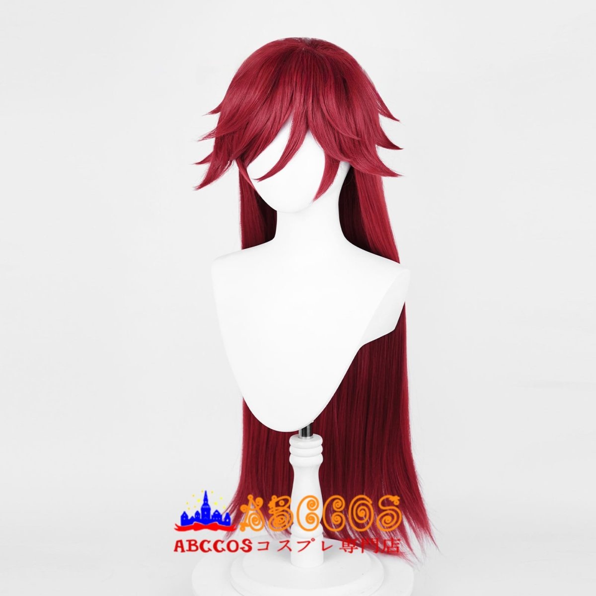 画像3: 黒執事 Black Butler グレル·サトクリフ wig コスプレウィッグ abccos製 「受注生産」 (3)