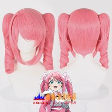 画像5: 魔法少女にあこがれて マジアマゼンタ wig コスプレウィッグ abccos製 「受注生産」 (5)