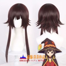 画像6: この素晴らしい世界に祝福を！めぐみん wig コスプレウィッグ abccos製 「受注生産」 (6)