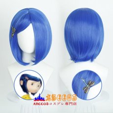 画像7: コララインとボタンの魔女 Coraline & the Secret Door コラライン wig コスプレウィッグ abccos製 「受注生産」 (7)