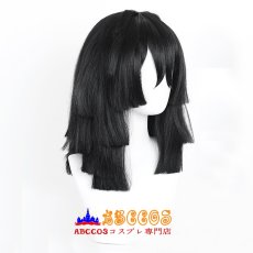 画像2: 鬼滅の刃 伊黒 小芭内（いぐろ おばない） コスプレウィッグ abccos製 「受注生産」 (2)