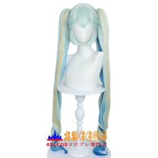 画像1: VOCALOID 雪ミク SNOW MIKU コスプレウィッグ abccos製 「受注生産」 (1)