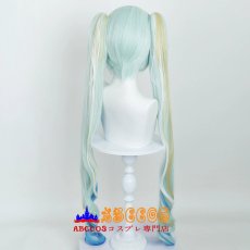 画像6: VOCALOID 雪ミク SNOW MIKU コスプレウィッグ abccos製 「受注生産」 (6)